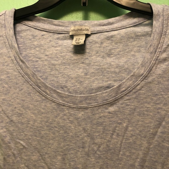 Paraphrase light blue tee - Picture 3 of 5